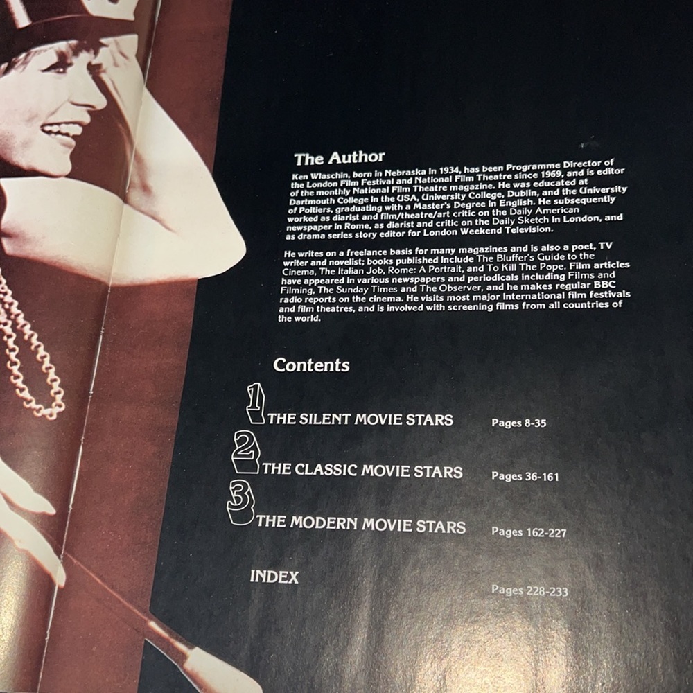 THE WORLDS GREAT MOVIE STARS AND THEIR FILMS FROM 1900 - PRESENT DAY (1979) BOOK - Picture 11 of 17